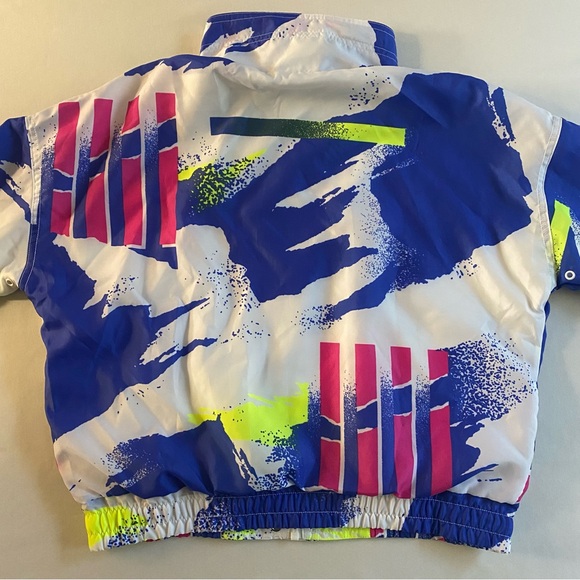 Nike Challenge Court Andre Agassi Windbreaker Women S Cropped Tennis 90s Jacket - Picture 11 of 14